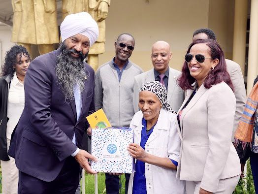 Canada’s Minister of International Development, Randeep Sarai, and Minister of Health, Dr. Mekdes Daba, paid an official visit to the Hamlin Fistula Hospital in Addis Ababa.